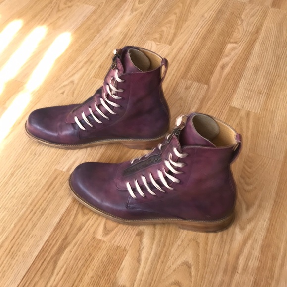 Esquivel Shoes Esquivel Battalion Leather Combat Boots Size 95